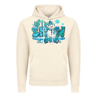 Vintage Artic up to snow good winter snowman Vintage Hoodie - MaliasSmallBusiness