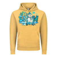 Vintage Mustard up to snow good winter snowman Vintage Hoodie - MaliasSmallBusiness