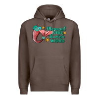 Coffee mermaid kisses starfish wishes Premium Hoodie - JahusDesignShop