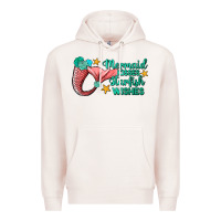 Pale Pink mermaid kisses starfish wishes Premium Hoodie - JahusDesignShop