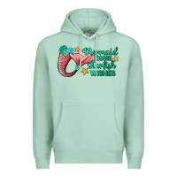 Seafoam mermaid kisses starfish wishes Premium Hoodie - JahusDesignShop