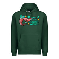 Sports Green mermaid kisses starfish wishes Premium Hoodie - JahusDesignShop