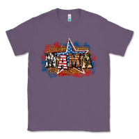 Lavender Patriotic Mama Classic Tee - BundleAndBundleShop