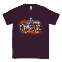 Plum Patriotic Mama Classic Tee - BundleAndBundleShop