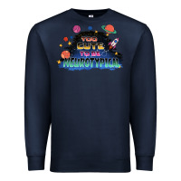 Navy Too cute to be neurotypical Premium Sweatshirt - FaDigitalArtStudio