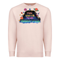 Pale Pink Too cute to be neurotypical Premium Sweatshirt - FaDigitalArtStudio