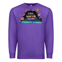 Purple Too cute to be neurotypical Premium Sweatshirt - FaDigitalArtStudio