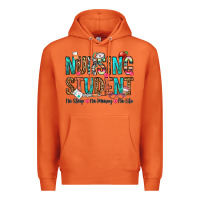 Carrot nursing student no sleep no money no life Premium Hoodie - OliviaCreatesArt
