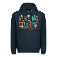 Navy nursing student no sleep no money no life Premium Hoodie - OliviaCreatesArt