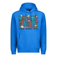 True Royal nursing student no sleep no money no life Premium Hoodie - OliviaCreatesArt