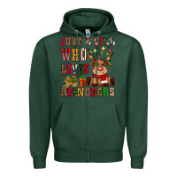 Sports Green just a girl who loves reindeers Zipper Hoodie - CowGirlArtShop