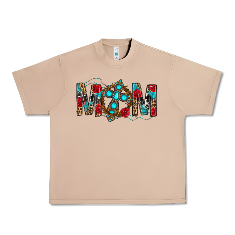 Western Mom With Cross Urban Heavy Tee by BundleAndBundleShop | Teevron