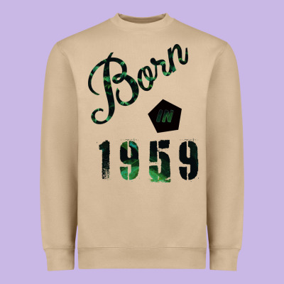 Born In 1959 Heavyweight Sweatshirt Designed By Bettercallsaul