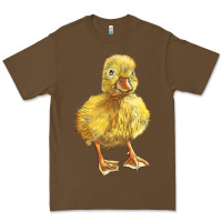Cacao Baby Duck Premium Tee - LillyAllenDesigns