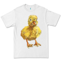 White Baby Duck Premium Tee - LillyAllenDesigns