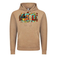 Vintage Coffee gobble with thanksgiving turkeys Vintage Hoodie - MaliasSmallBusiness