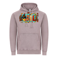 Vintage Zinc gobble with thanksgiving turkeys Vintage Hoodie - MaliasSmallBusiness