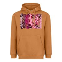 Meerkat breast cancer brushstroke Heavyweight Hoodie - FaDigitalArtStudio