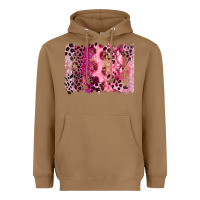 Toasted Coconut breast cancer brushstroke Heavyweight Hoodie - FaDigitalArtStudio