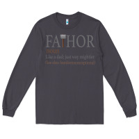 Smoke Fa-Thor Like Dad Just Way Mightier Long Sleeve Tee - Bettercallsaul