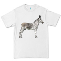 White Andalusian Donkey Premium Tee - LillyAllenDesigns