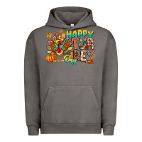 Pigment Tornado Happy Turkey Day Urban Hoodie - CowhideDigitalArt