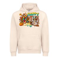 Sandshell Happy Turkey Day Urban Hoodie - CowhideDigitalArt