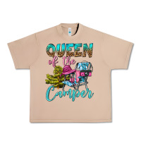 Burro Queen Of The Camper Urban Heavy Tee - BundleAndBundleShop