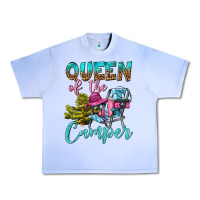Grape Ice Queen Of The Camper Urban Heavy Tee - BundleAndBundleShop