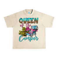 Sandshell Queen Of The Camper Urban Heavy Tee - BundleAndBundleShop