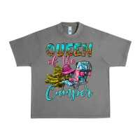 Tornado Queen Of The Camper Urban Heavy Tee - BundleAndBundleShop