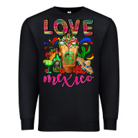 Black Love Mexico Cold Drink Frappe Premium Sweatshirt - FaDigitalArtStudio