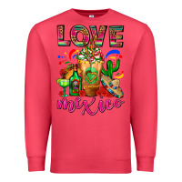 Love Mexico Cold Drink Frappe Premium Sweatshirt | Teevron