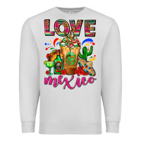 Dove Grey Love Mexico Cold Drink Frappe Premium Sweatshirt - FaDigitalArtStudio