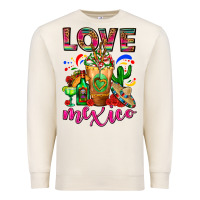 Sandshell Love Mexico Cold Drink Frappe Premium Sweatshirt - FaDigitalArtStudio