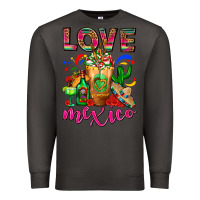 Smoke Love Mexico Cold Drink Frappe Premium Sweatshirt - FaDigitalArtStudio