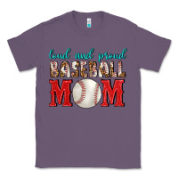 Lavender Loud And Proud Baseball Mom Classic Tee - BundleAndBundleShop