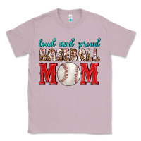 Lilac Loud And Proud Baseball Mom Classic Tee - BundleAndBundleShop