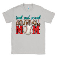 Moon Dust Loud And Proud Baseball Mom Classic Tee - BundleAndBundleShop