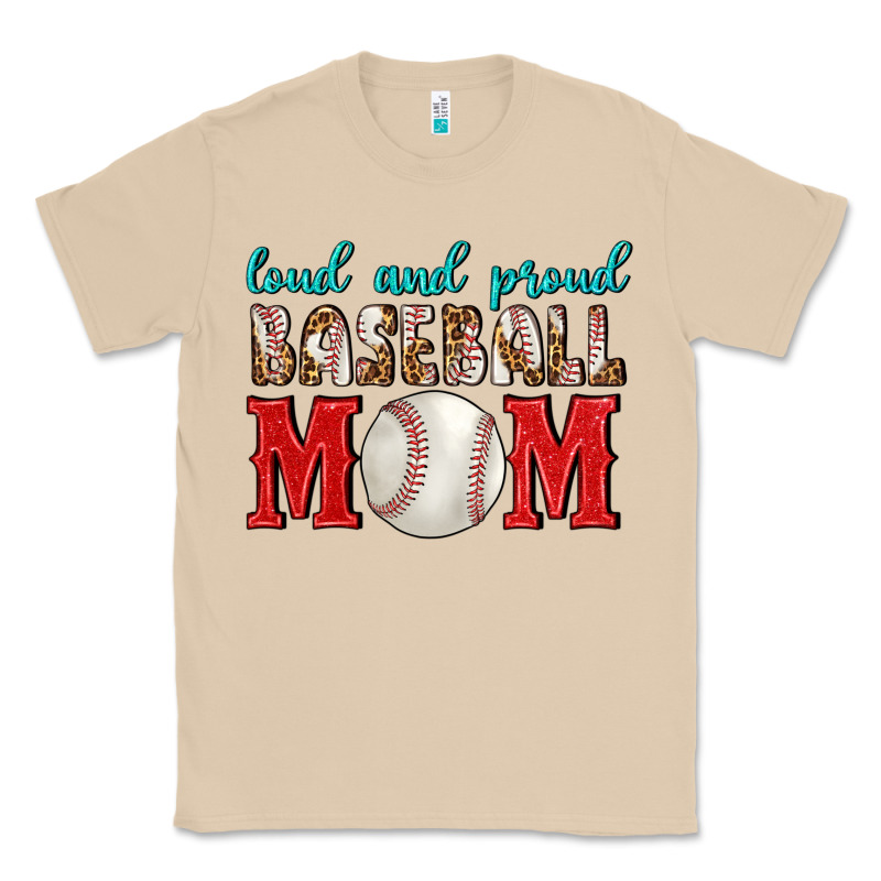 Loud And Proud Baseball Mom Classic Tee by BundleAndBundleShop | Teevron
