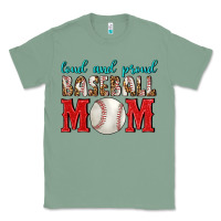 Sage Loud And Proud Baseball Mom Classic Tee - BundleAndBundleShop