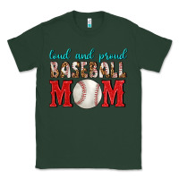 Sports Green Loud And Proud Baseball Mom Classic Tee - BundleAndBundleShop