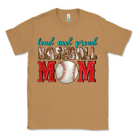 Toasted Coconut Loud And Proud Baseball Mom Classic Tee - BundleAndBundleShop