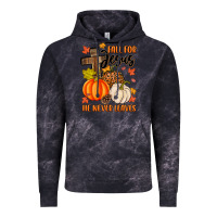 Cloud Black fall for jesus he never leaves Vintage Hoodie - MaliasSmallBusiness