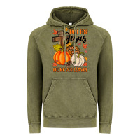 Vintage Olive fall for jesus he never leaves Vintage Hoodie - MaliasSmallBusiness