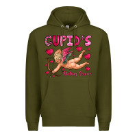Army Green cupid s dating service Premium Hoodie - OliviaCreatesArt