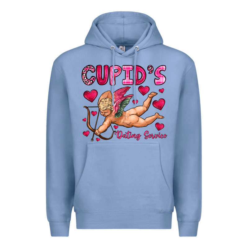 Cupid S Dating Service Premium Hoodie by OliviaCreatesArt | Teevron