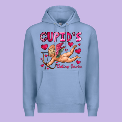 Cupid S Dating Service Premium Hoodie Designed By Oliviacreatesart
