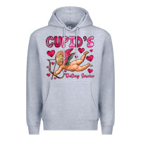 Heather Grey cupid s dating service Premium Hoodie - OliviaCreatesArt