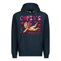 Navy cupid s dating service Premium Hoodie - OliviaCreatesArt